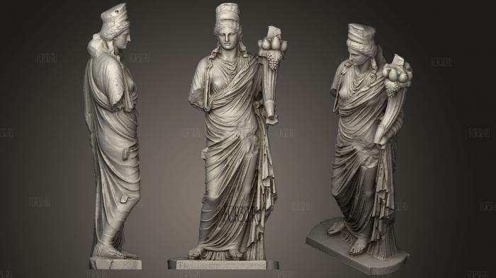 Tyche stl model for CNC